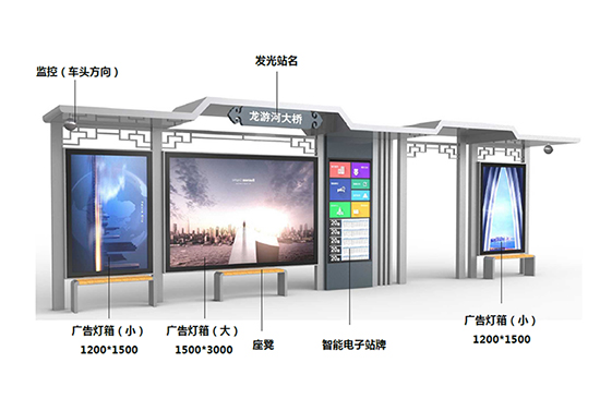 南通批量采购电子站牌案例