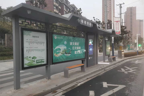 江苏智能公交电子站牌案例